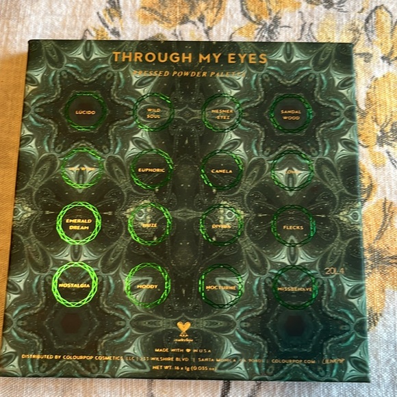 Colourpop Through My Eyes ILUVSARAHII collab Palette- gently used - Picture 4 of 6